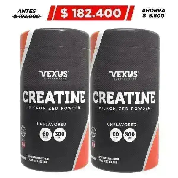 2 Unid. Creatine Micronized 300 g - Zona FIT