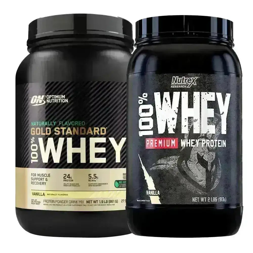 Gold Standard Naturally Flavored 1.9 lb + Whey Protein Premium 2 lb - Zona FIT