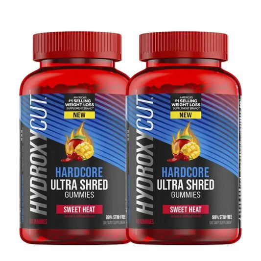 2 und Hydroxycut Muscletech 60 gomas
