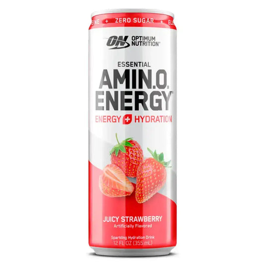 Bebida energética Amino Energy sabor fresa, hidratación y aminoácidos, sin azúcar