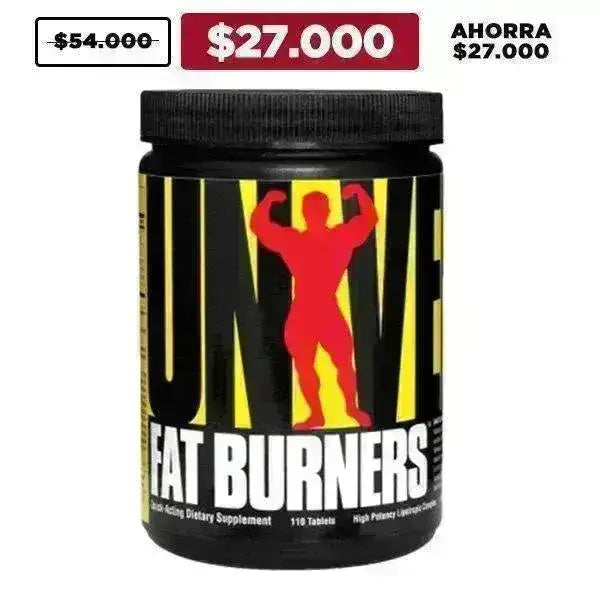 Oferta Fat Burners · 110 tabs Universal (Ver Fecha) - Zona FIT