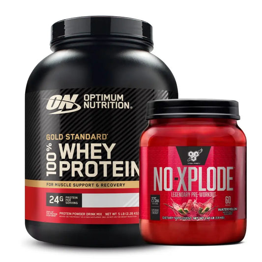 Gold Standard 5 lb + NO Xplode 60 Serv