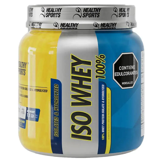 Suplemento ISO WHEY 100% aislado e hidrolizado, proteína de suero para fitness y entrenamiento