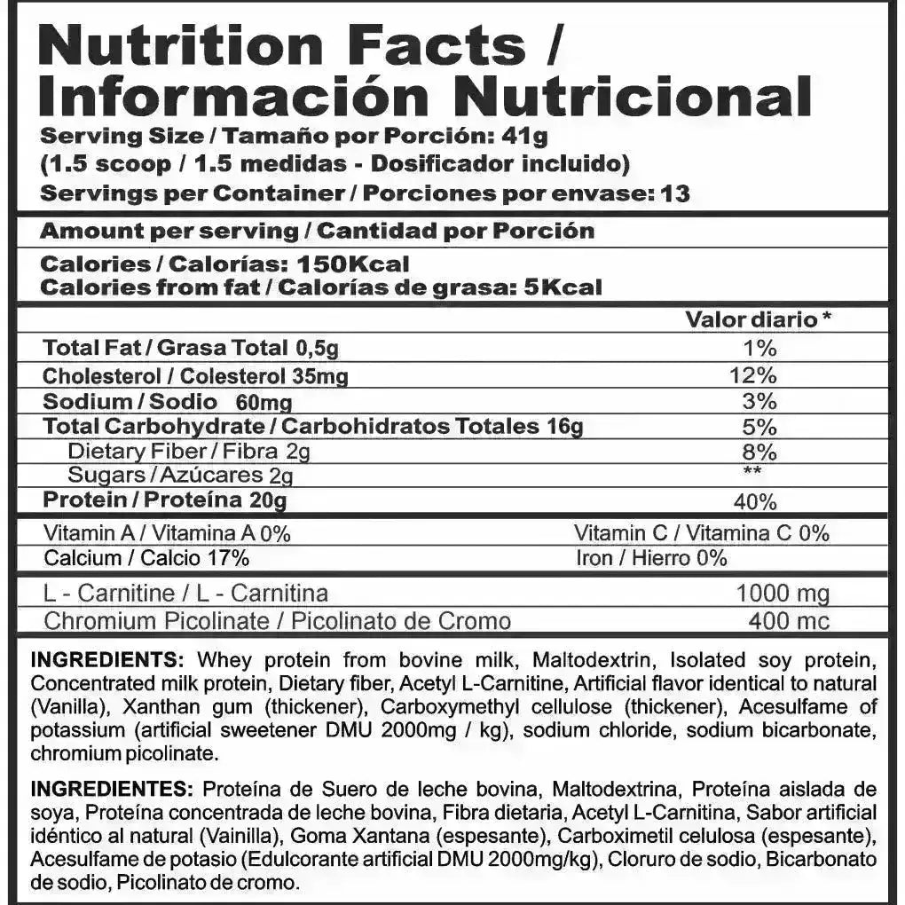Mega Lite Zero Megaplex - Zona FIT