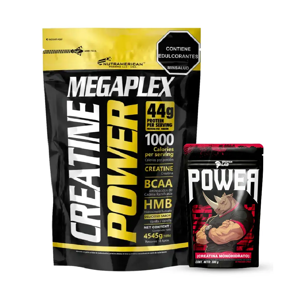 Megaplex 10 lb + Creatina Power 300 g