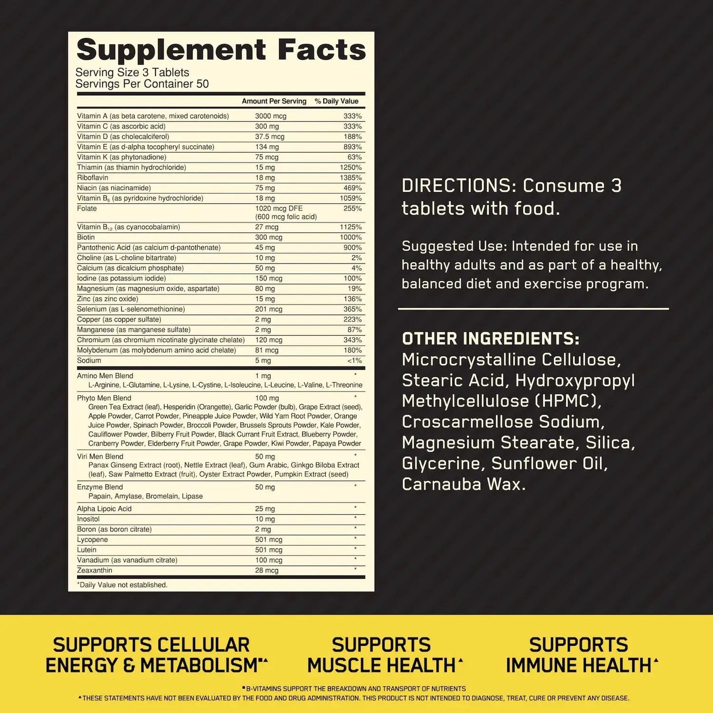 Opti Men Optimum Nutrition