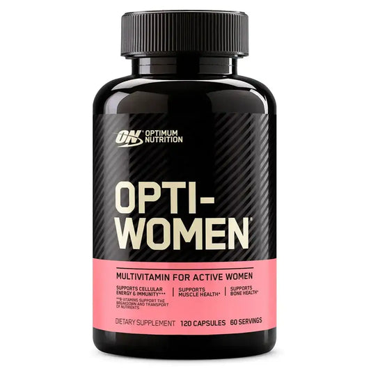 Opti-Women multivitamínico para mujeres activas, 120 cápsulas, soporte energía e inmunidad