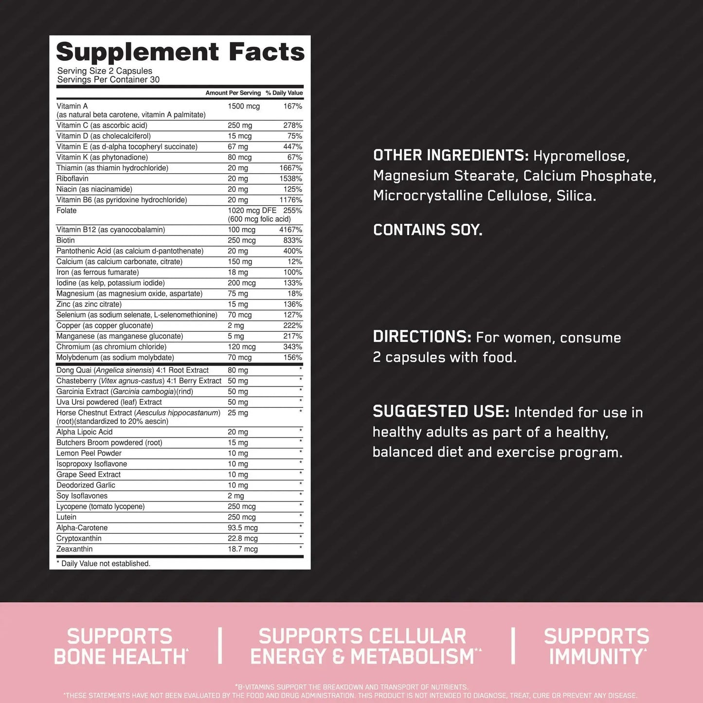 Opti Women Optimum Nutrition