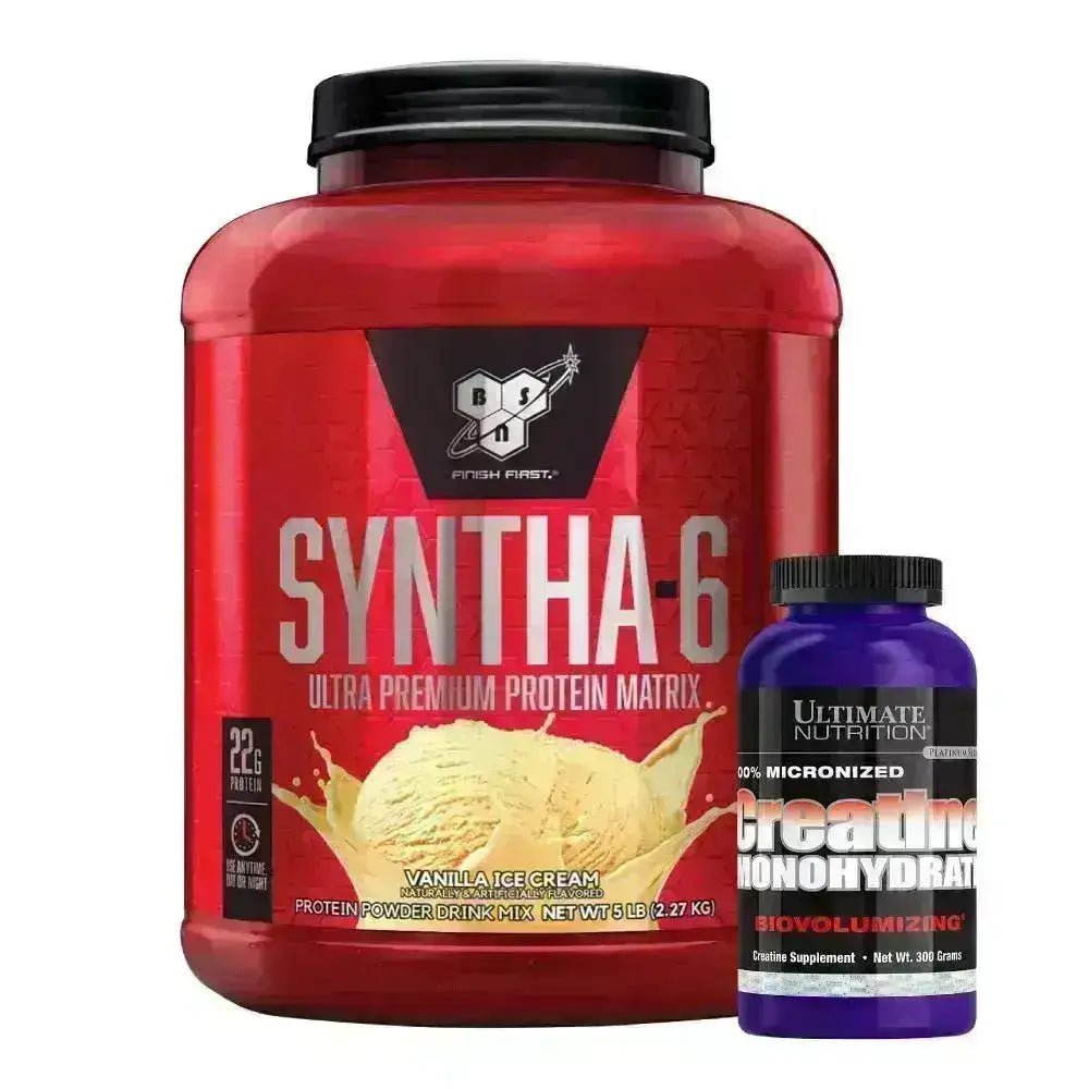 Syntha 6 5 lb + Creatine Monohydrate 300 gr - Zona FIT