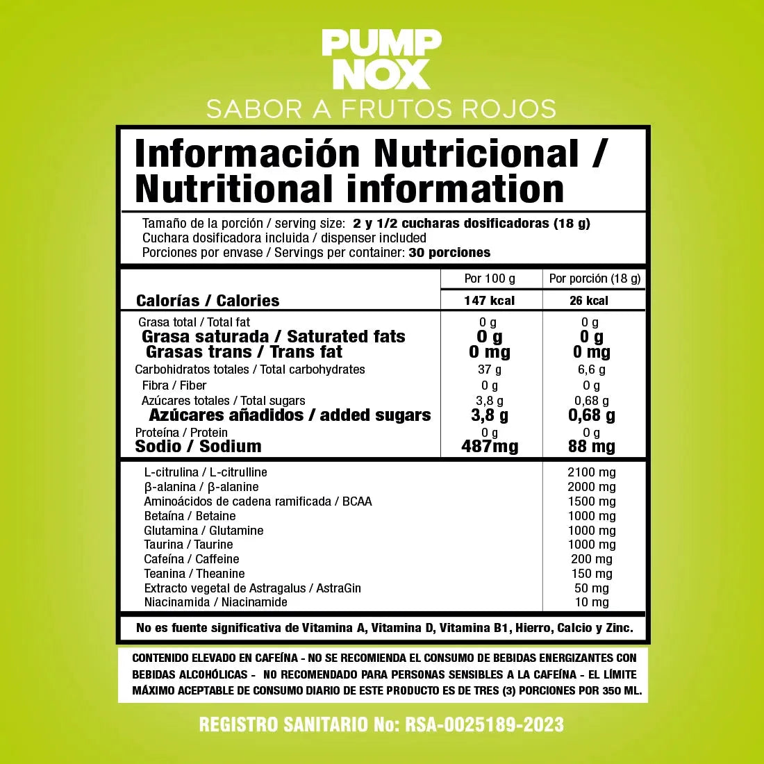 Pump Nox Smart Nutrition - Zona FIT