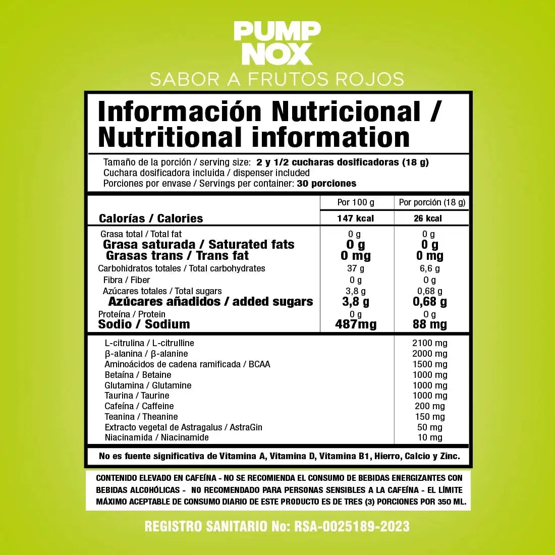 Pump Nox Smart Nutrition - Zona FIT