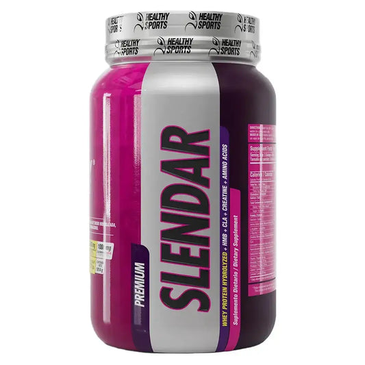 Suplemento Slendar Premium con proteína hidrolizada, creatina y aminoácidos para fitness
