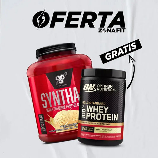 Oferta proteína Syntha-6 y Whey Protein gratis, suplementos para musculación y recuperación