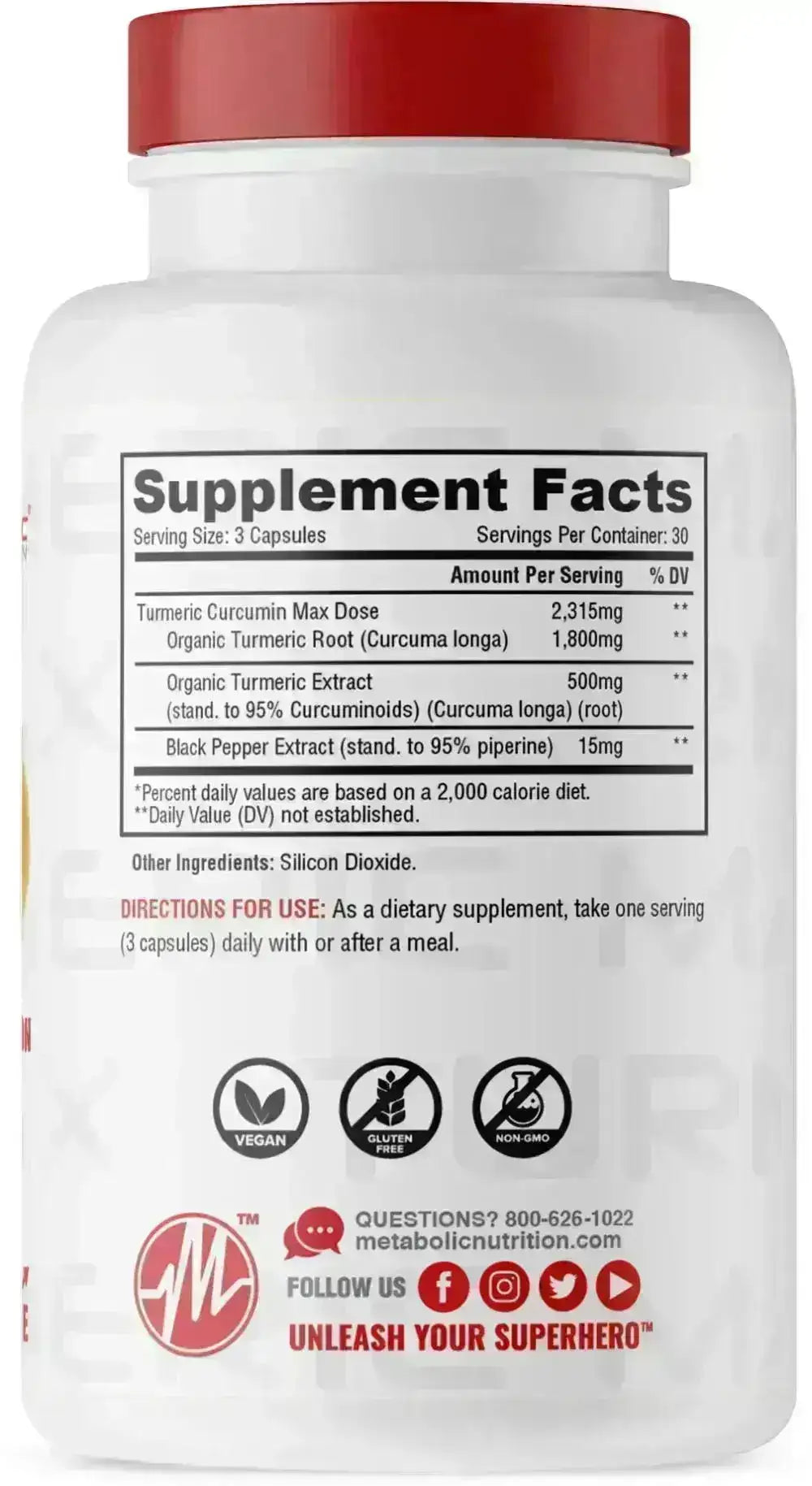 Turmeric Max Metabolic - Zona FIT