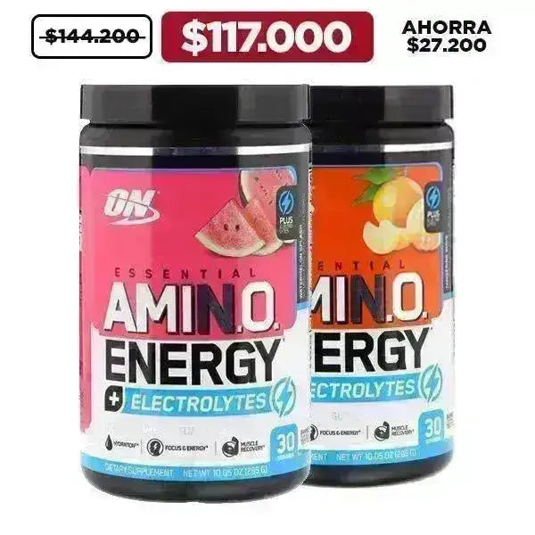 2 unid. Amino Energy Electrolytes 30 serv - Zona FIT