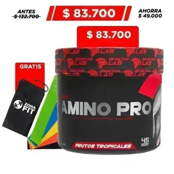 Amino Pro 45 Serv + Elastic Bands - Zona FIT