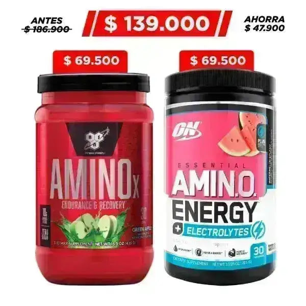 Amino X 30 serv. + Amino Energy Electrolytes 30 serv. - Zona FIT