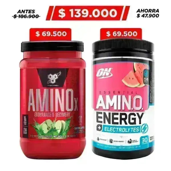 Amino X 30 serv. + Amino Energy Electrolytes 30 serv. - Zona FIT