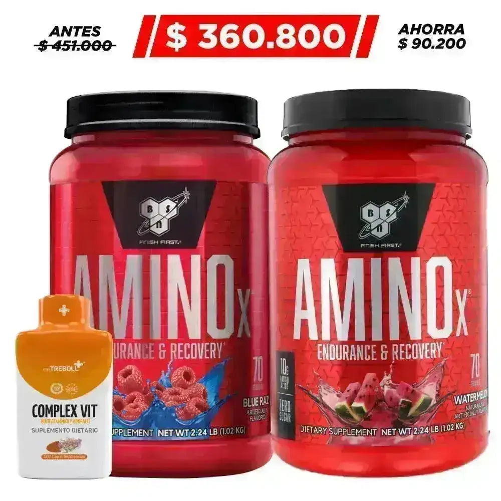 2 uni. AMINOx® 70 serv + Obsequio - Zona FIT