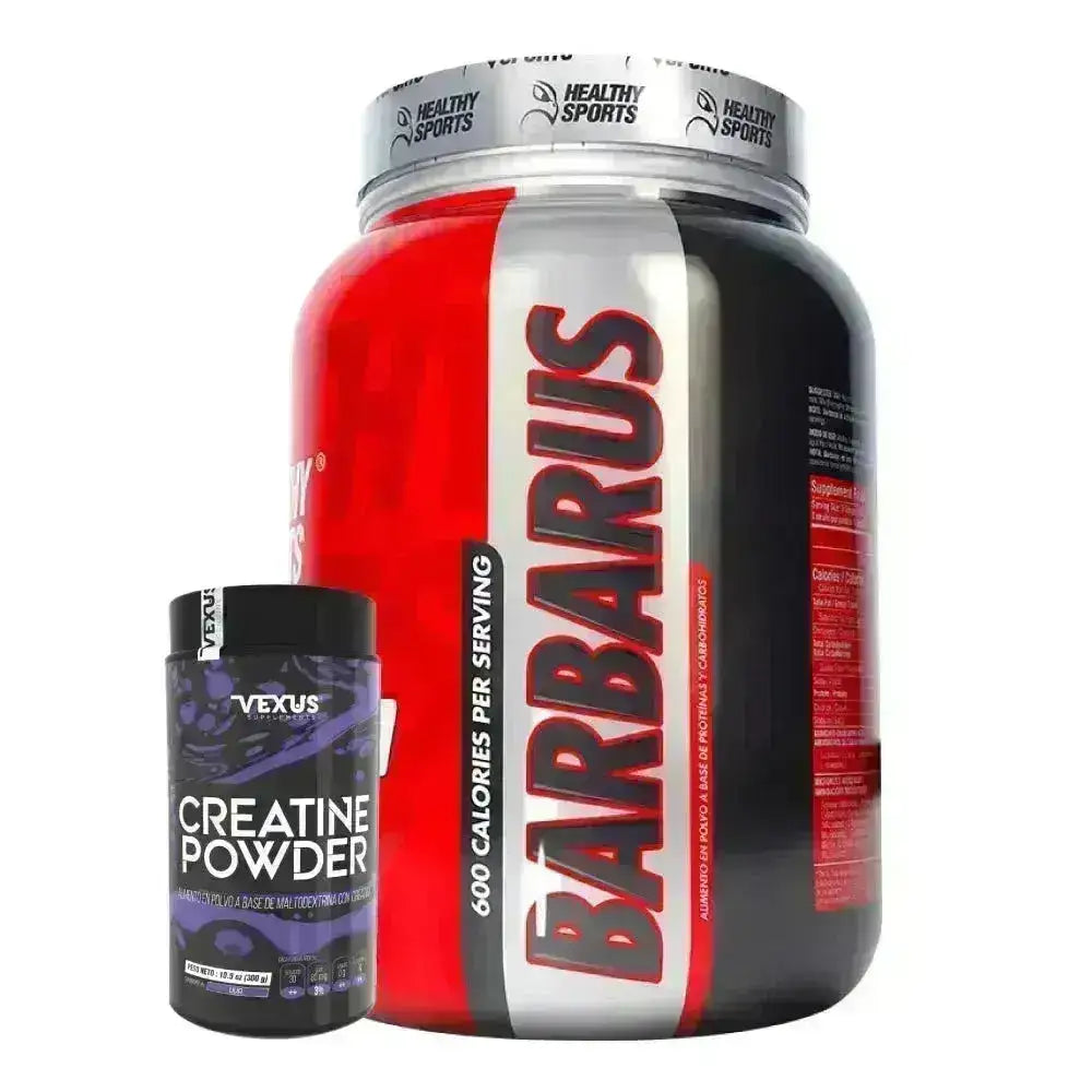 Barbarus 12 serv + Creatine 300 gr - Zona FIT