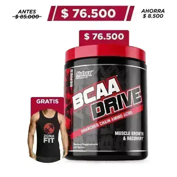 BCAA Drive 200 tabs + Obsequio - Zona FIT