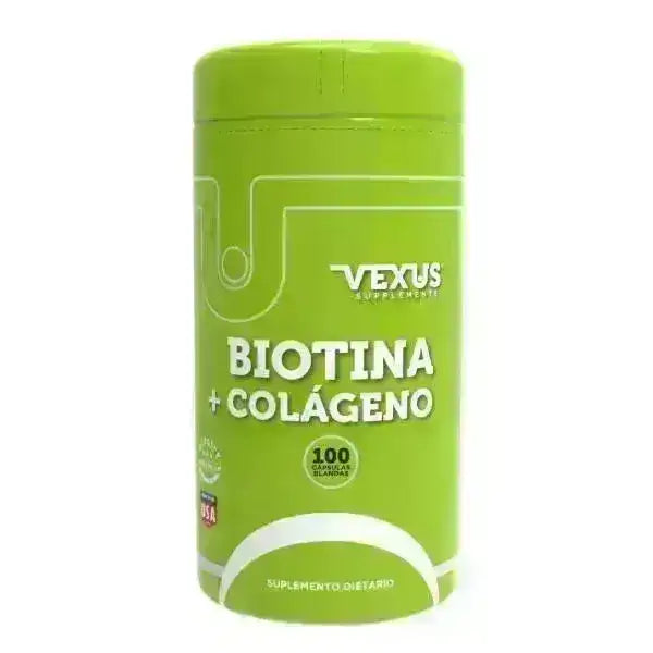 Biotina + Colágeno Vexus - Zona FIT