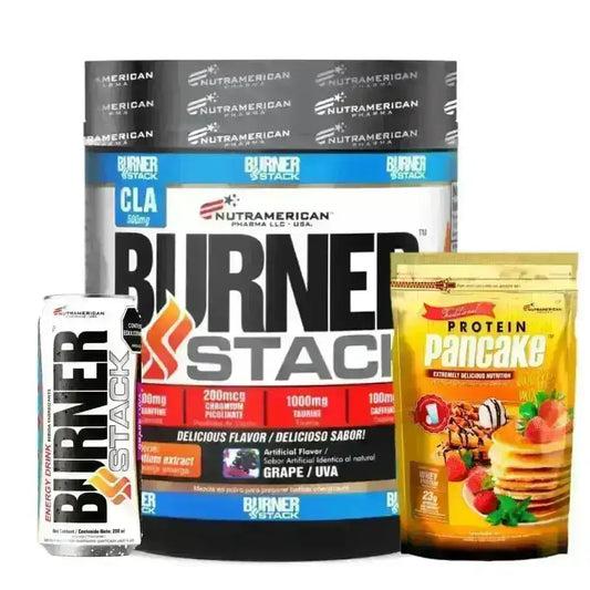 Burner Stack 360 gr + Protein Pancake 1.69 lb - Zona FIT