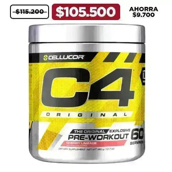 Oferta C4 Original · 60 Serv Cellucor - Zona FIT