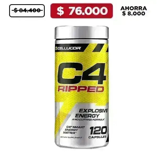 Oferta C4 Ripped 120 Caps - Zona FIT