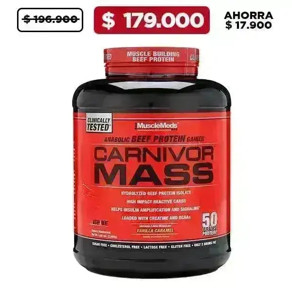 Oferta Carnivor Mass 5.7 lb - Zona FIT