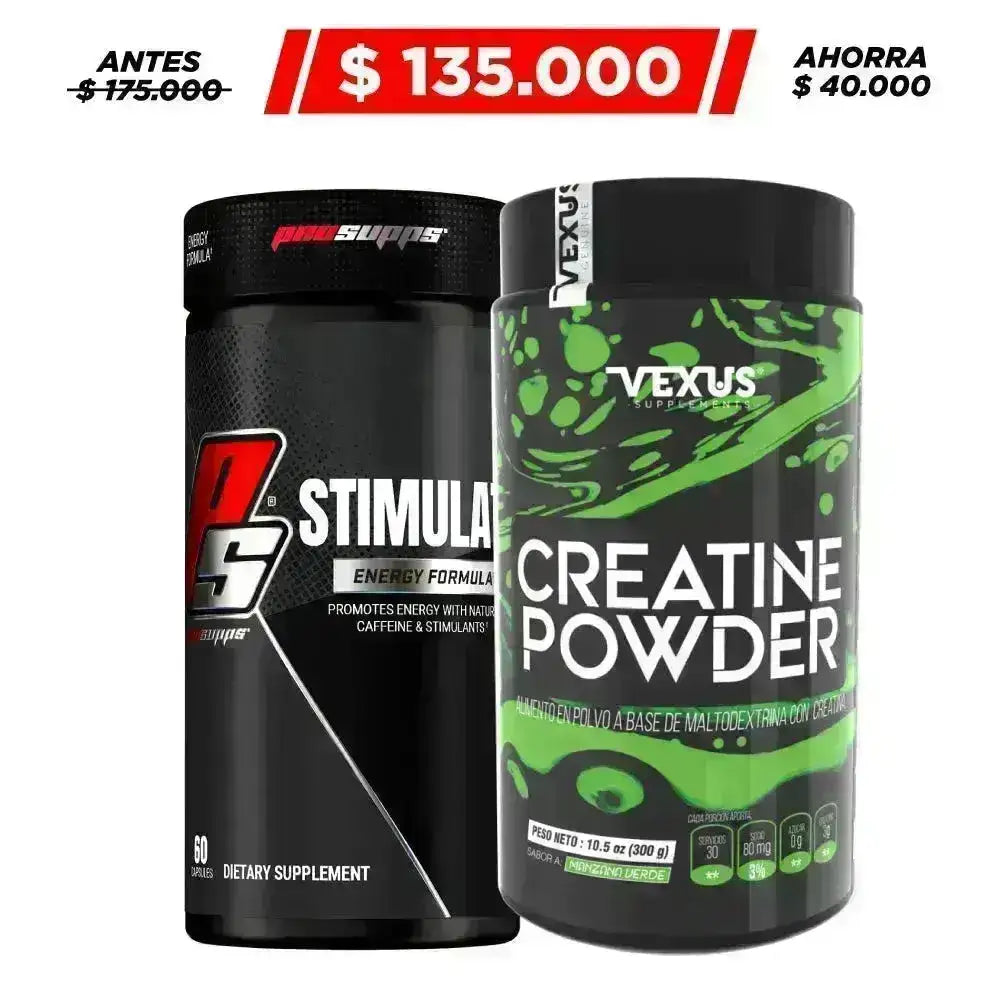Creatine 30 serv + Stimulate 60 caps - Zona FIT