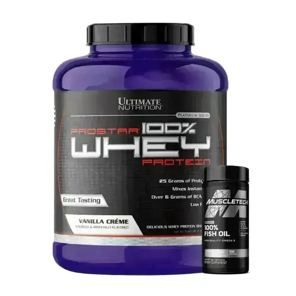 Prostar Whey 5 lb + Omega 3 100 caps - Zona FIT