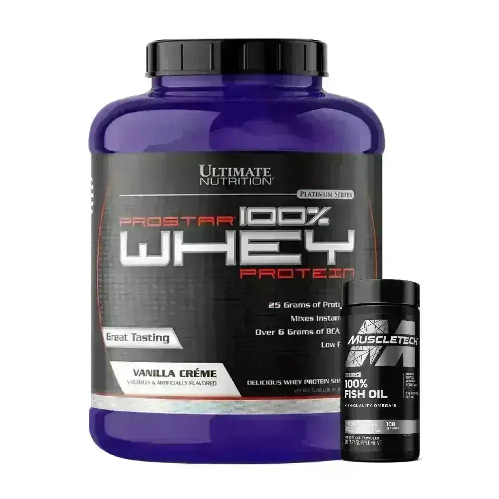 Prostar Whey 5 lb + Omega 3 100 caps - Zona FIT