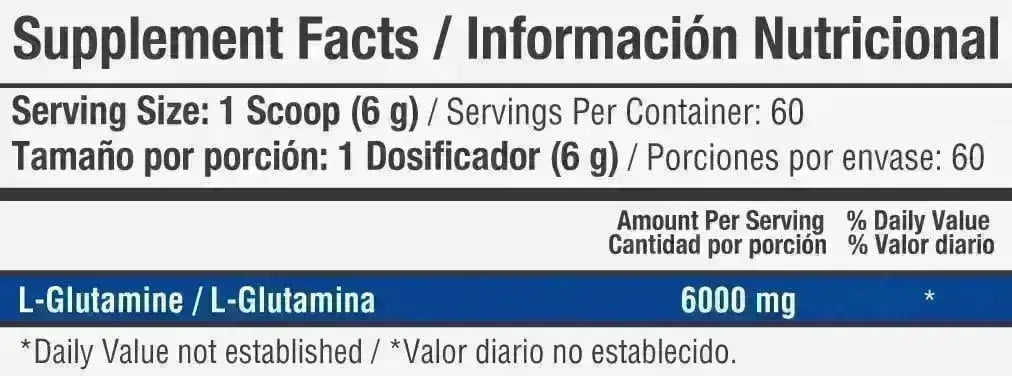 L-Glutamine Healthy Sports - Zona FIT