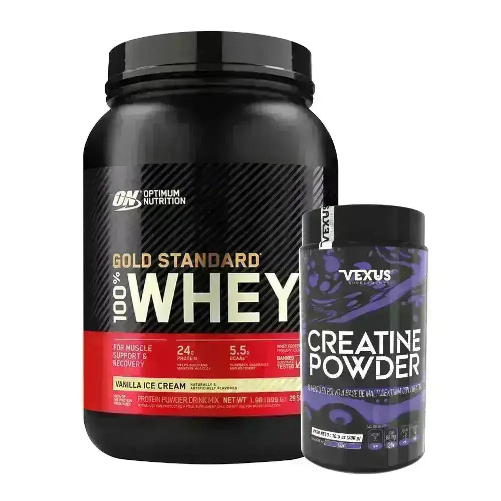 Gold Standard 2 lb + Creatine 30 serv - Zona FIT