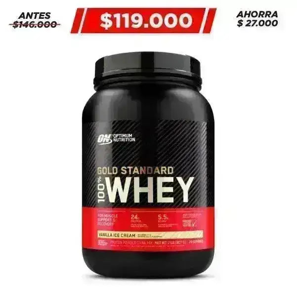 Oferta Gold Standard 100% Whey 2 lb - Zona FIT