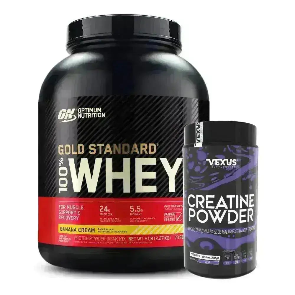 Gold Standard 5 lb + Creatine 300 gr - Zona FIT