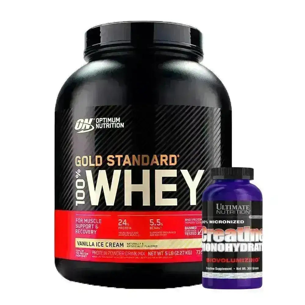 Gold Standard 5 lb + Creatine 60 serv - Zona FIT