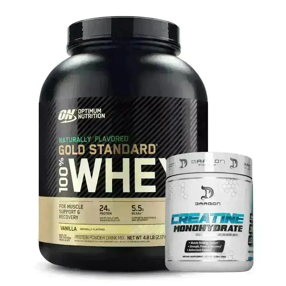 Gold Standard Naturally Flavored 4.8 lb + Creatine 300 gr - Zona FIT
