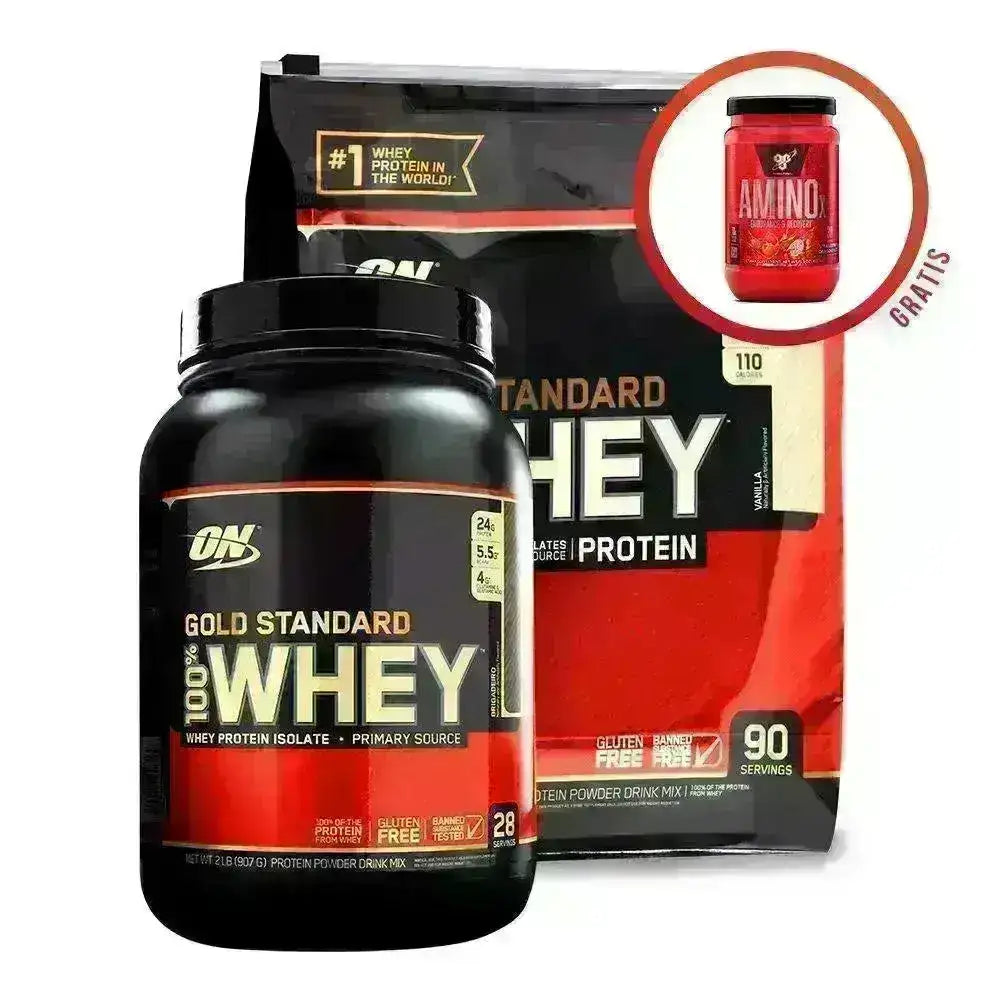 Gold Standard 100% Whey 6.15 lb + Obsequio - Zona FIT