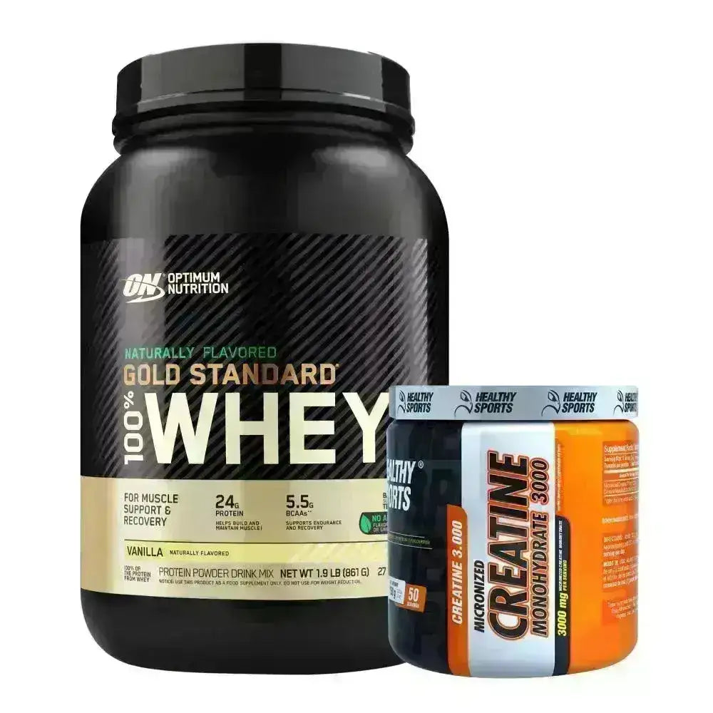 Gold Standard Naturally Flavored 1.9 lb + Creatine 150 gr - Zona FIT