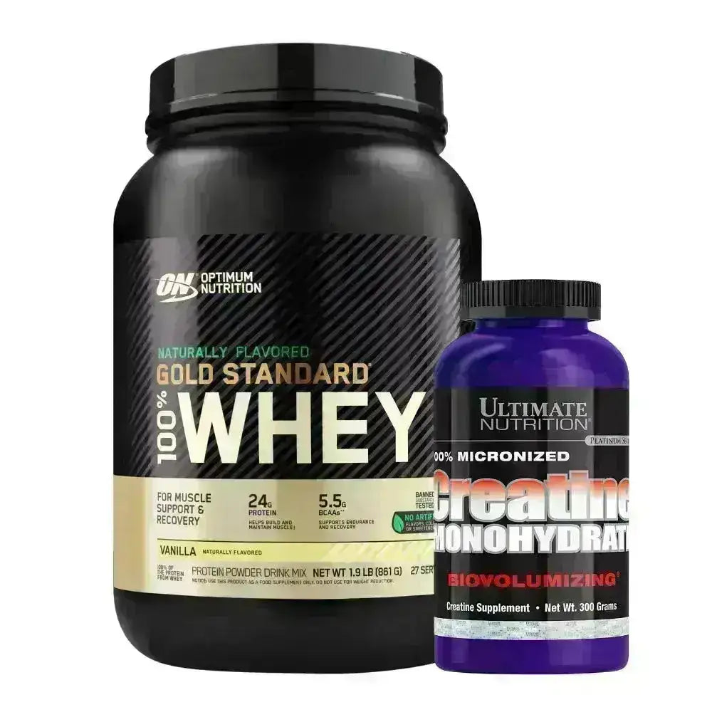 Gold Standard Naturally Flavored 1.9 lb + Creatine 300 gr - Zona FIT