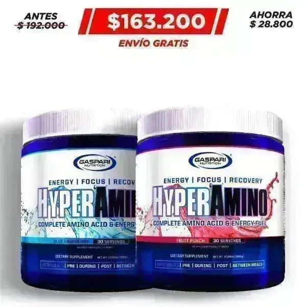 2 Unid. HyperAmino 30 serv - Zona FIT