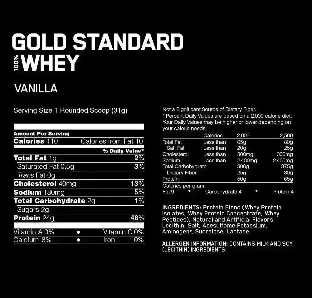 Gold Standard 100% Whey 6.15 lb + Creatine 300gr + Obsequio - Zona FIT