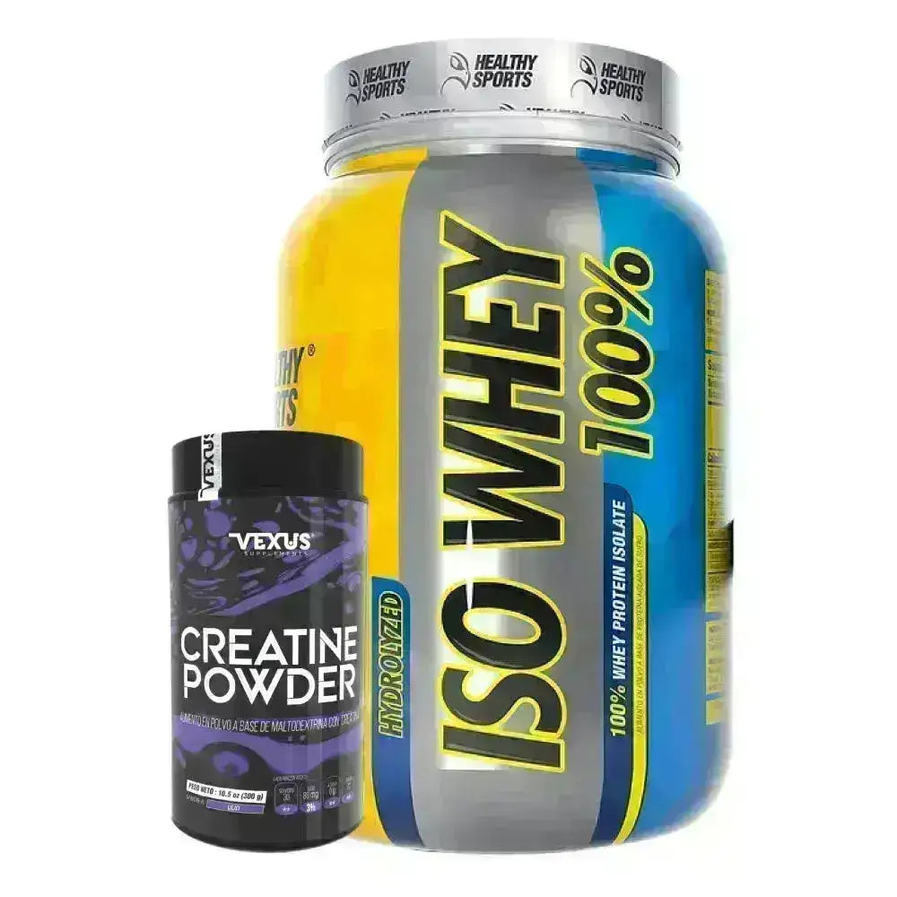 Iso Whey 28 serv + Creatine 300 gr - Zona FIT