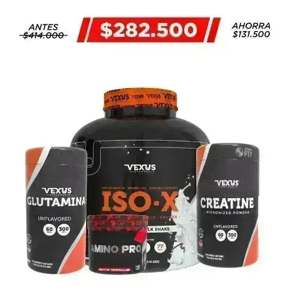 ISO-X 5 lb + Creatine 300 gr + Obsequio - Zona FIT
