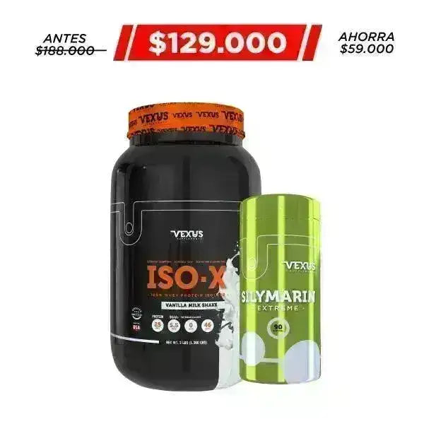 ISO-X 3 lb + Silimarina 90 caps - Zona FIT