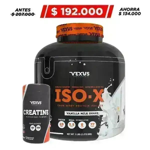 ISO-X 5 lb + Creatine 300 gr - Zona FIT