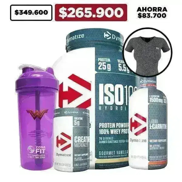Oferta Dymatize en combo - Zona FIT