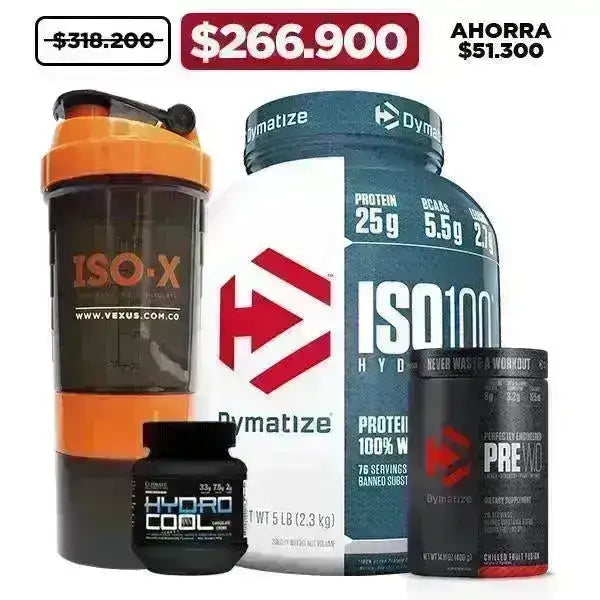 ISO 100 5 lb + Pre W.O. + Obsequios - Zona FIT